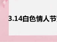 3.14白色情人节素材（3 14白色情人节）