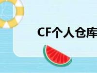 CF个人仓库不足（cf个人仓库）