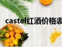 castel红酒价格表2013（castel红酒价格）