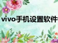 vivo手机设置软件锁（vivo软件锁怎么设置）