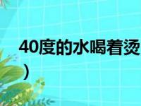 40度的水喝着烫吗（40度的水喝起来有多热）