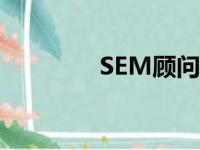 SEM顾问招聘（sem顾问）