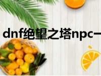 dnf绝望之塔npc一览（dnf绝望之塔第三层）