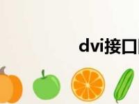 dvi接口图解（dvi接口）