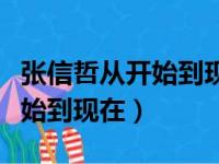 张信哲从开始到现在演唱会视频（张信哲从开始到现在）