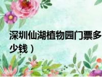 深圳仙湖植物园门票多少钱一张票（深圳仙湖植物园门票多少钱）