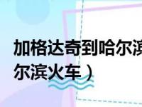 加格达奇到哈尔滨火车卧铺票（加格达奇到哈尔滨火车）