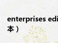 enterprises edition（enterprise是什么版本）