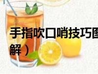 手指吹口哨技巧图解视频（手指吹口哨技巧图解）