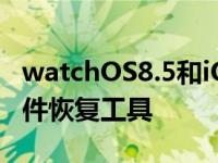 watchOS8.5和iOS15.4新增AppleWatch固件恢复工具