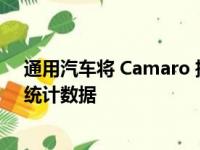 通用汽车将 Camaro 推向带有野樱桃套餐的新苏打味人口统计数据