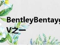 BentleyBentayga是市场上最古老的豪华SUV之一