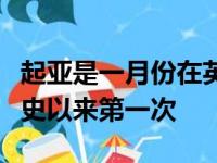 起亚是一月份在英国最畅销的汽车品牌这是有史以来第一次