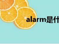 alarm是什么意思（alarms）