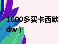 1000多买卡西欧值吗（1000多买卡西欧还是dw）