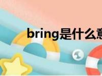 bring是什么意思（are是什么意思）