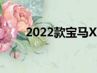 2022款宝马X5黑色朱砂版漆黑如夜