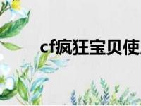 cf疯狂宝贝使用技巧（cf疯狂宝贝）