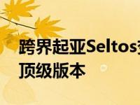 跨界起亚Seltos变得更加安全 并获得了新的顶级版本