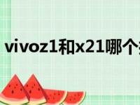 vivoz1和x21哪个打游戏好（vivoz1和x21）