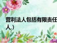 营利法人包括有限责任公司、股份有限公司和()等（营利法人）