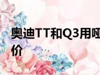 奥迪TT和Q3用哑光漆装饰但它会让你付出代价