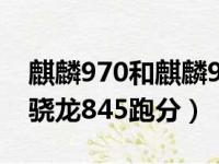 麒麟970和麒麟980差距有多大（麒麟970和骁龙845跑分）