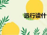 远行读什么（远行的意思）