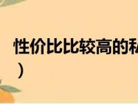 性价比比较高的私家车（性价比最高的私家车）