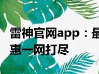 雷神官网app：最新动态、产品信息与独家优惠一网打尽