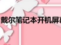 戴尔笔记本开机屏幕不亮故障排除及解决指南